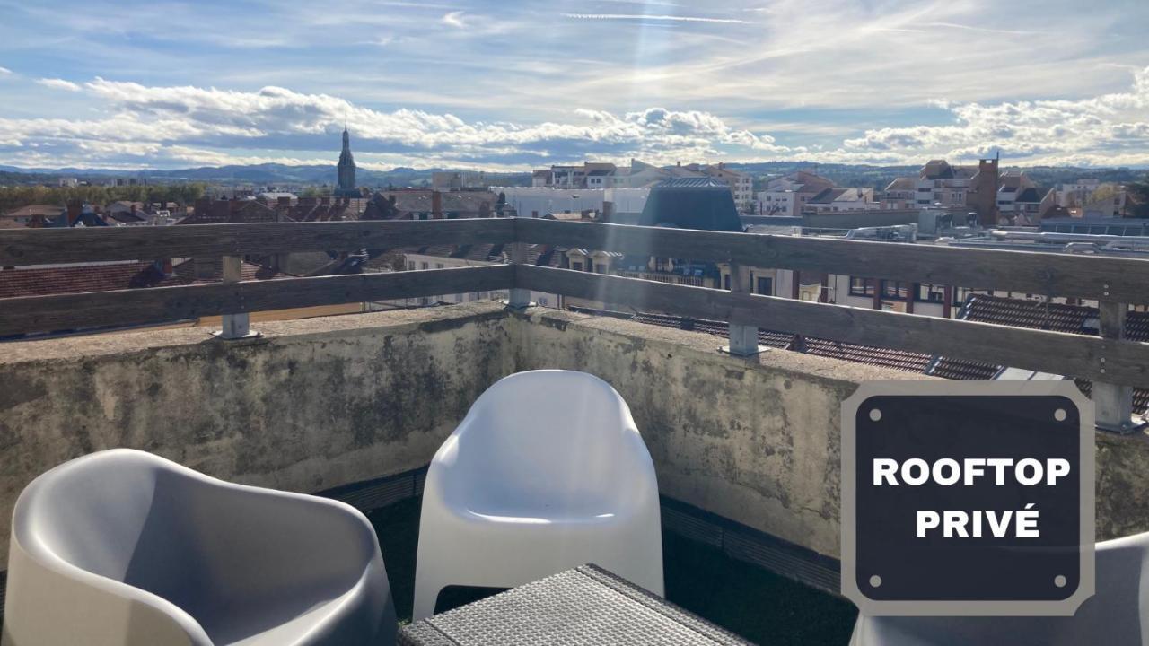 Market Square, Rooftop, 2 Chambres, All Inclusive Roanne Bagian luar foto